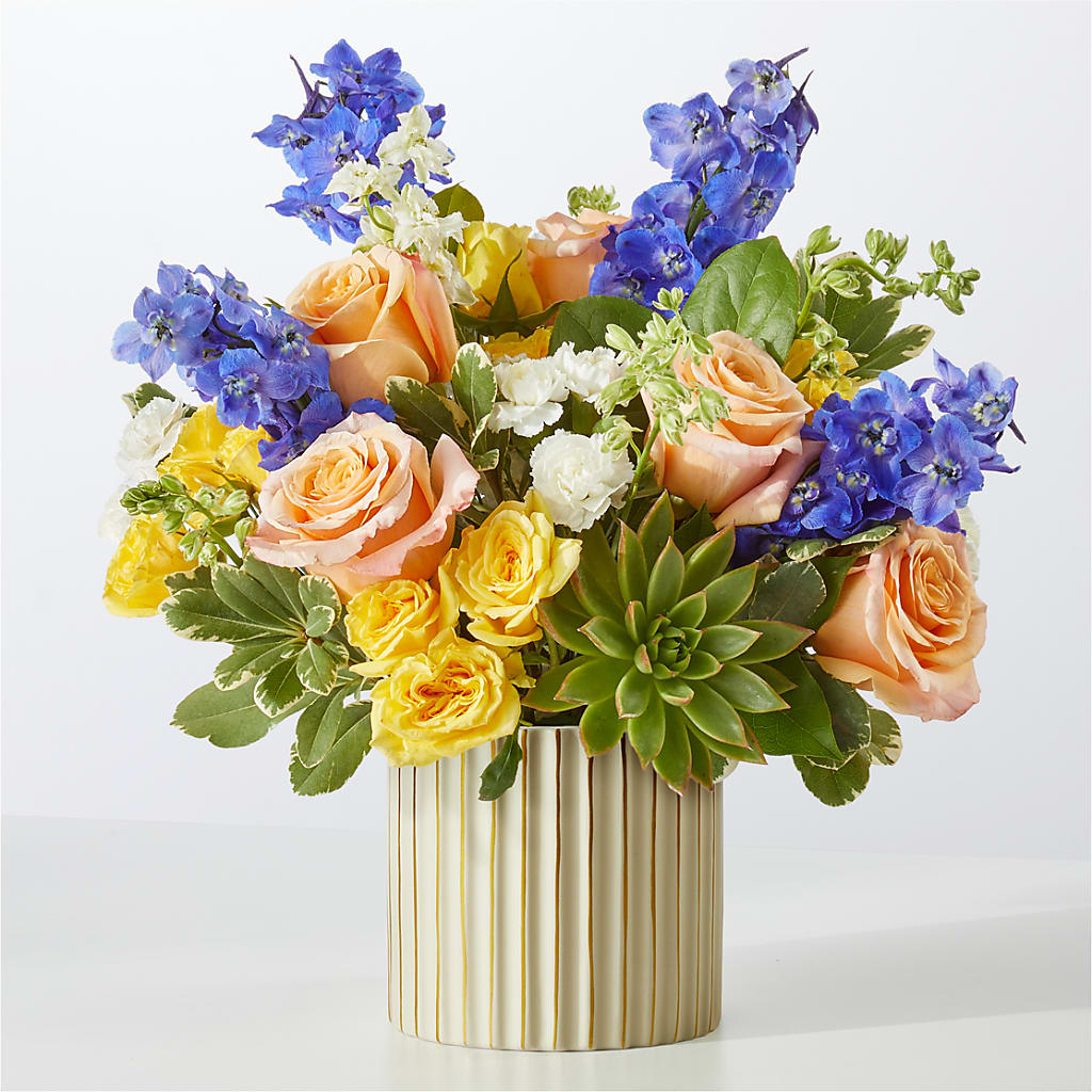 Cobalt Reverie Bouquet – Verona Florist, Woodbridge ON