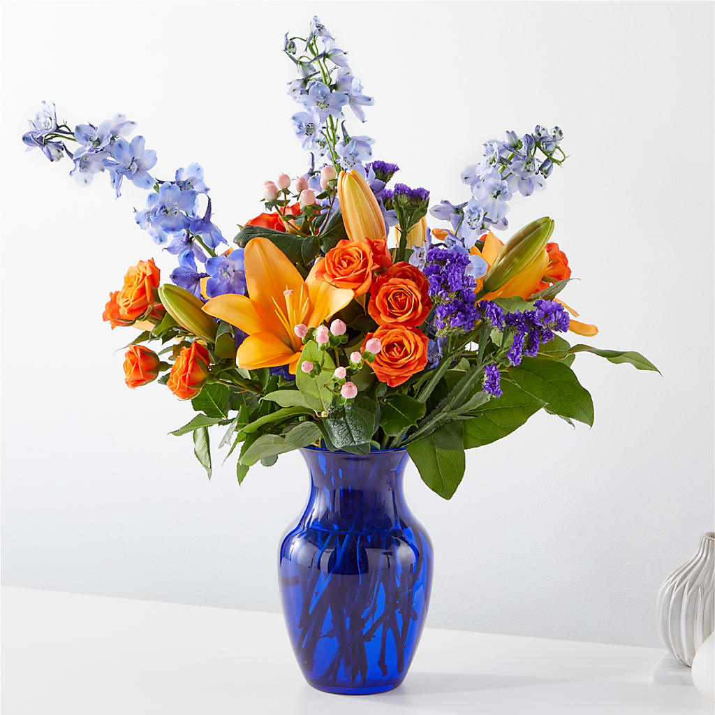 Radiant Citrus Bouquet – Verona Florist, Woodbridge ON