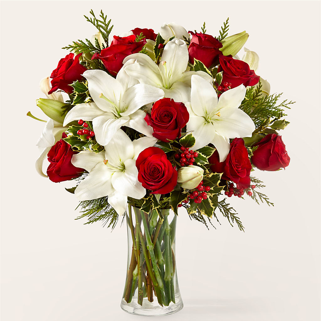 Sparkling Snowflakes Bouquet – Verona Florist, Woodbridge ON
