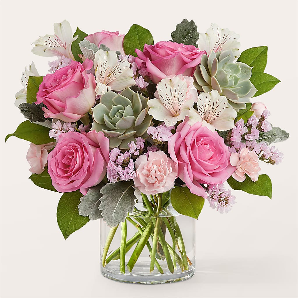 Dusty Rose Bouquet – Verona Florist, Woodbridge ON