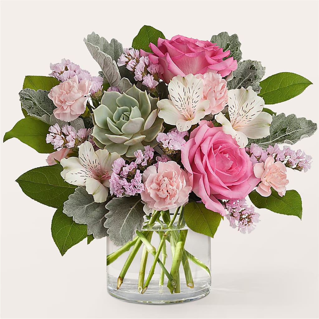 Dusty Rose Bouquet – Verona Florist, Woodbridge ON