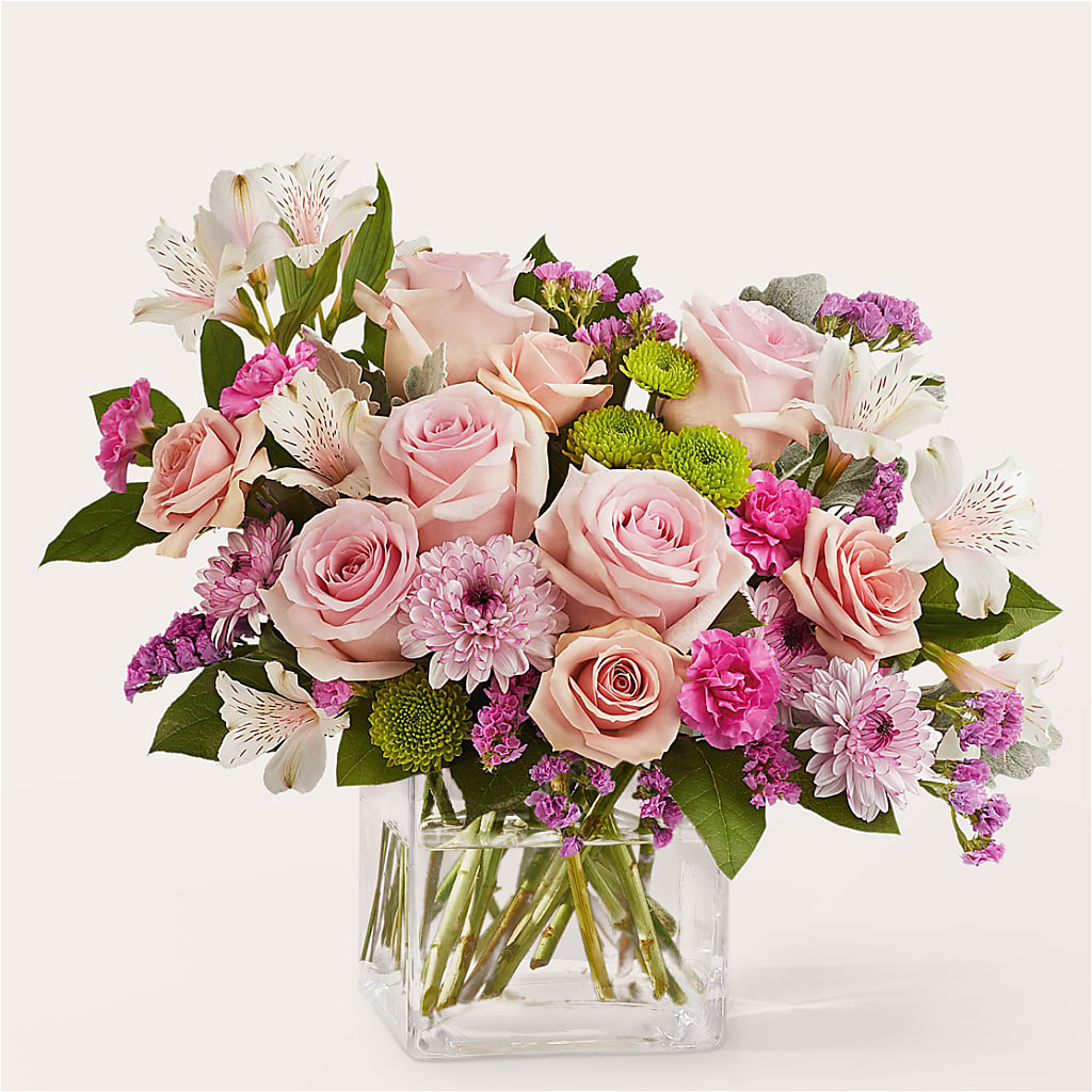 Pink Suede Bouquet – Verona Florist, Woodbridge ON