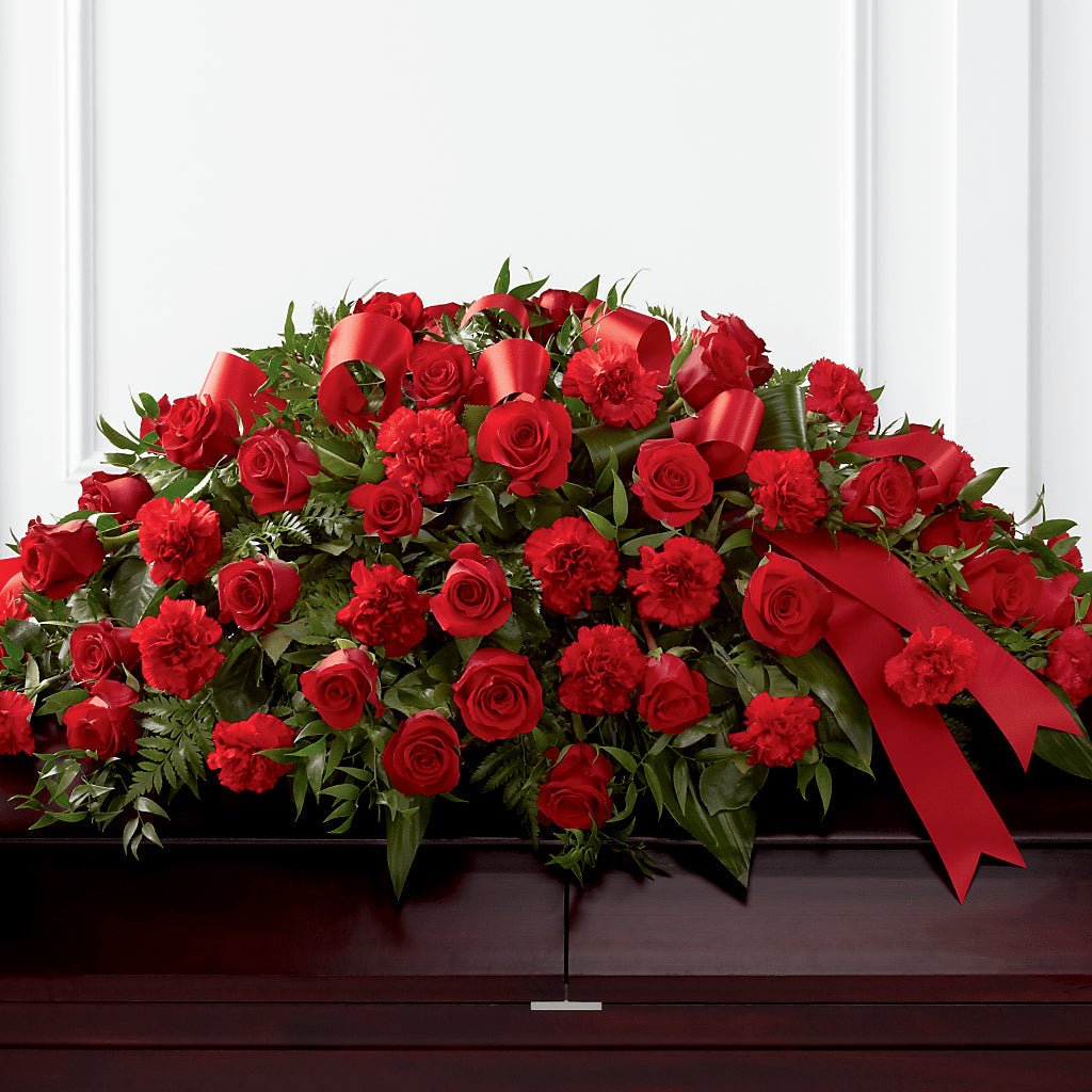 Tribute of Life Casket Spray – Verona Florist, Woodbridge ON