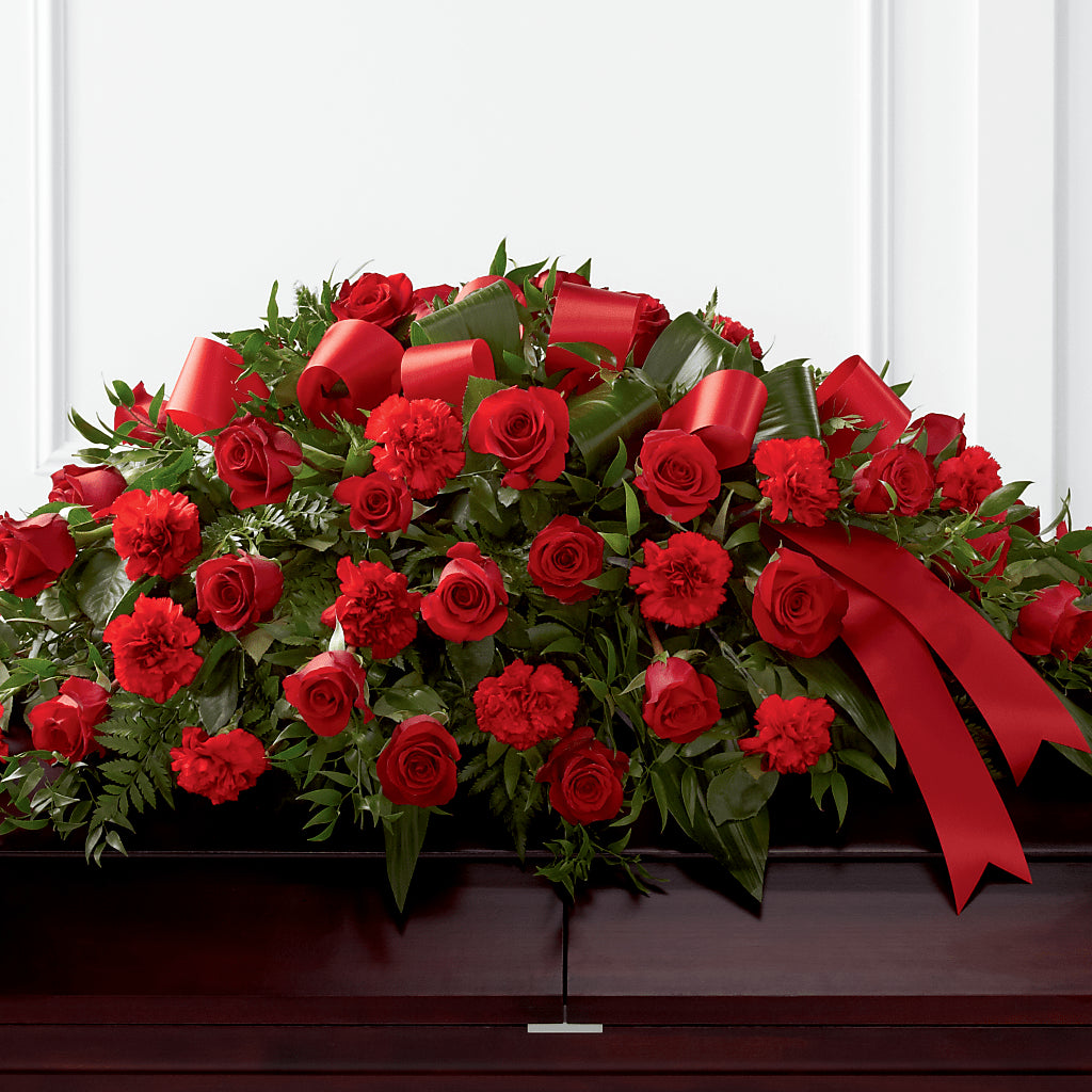 Tribute of Life Casket Spray – Verona Florist, Woodbridge ON