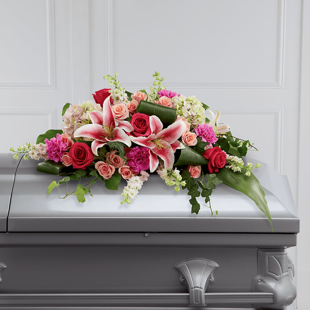 Splendid Grace Casket Spray – Verona Florist, Woodbridge ON