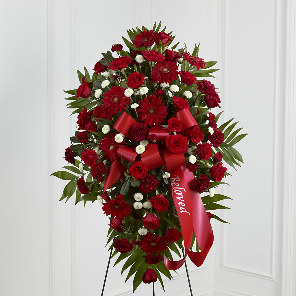 Treasured Memories Standing Spray – Verona Florist, Woodbridge ON