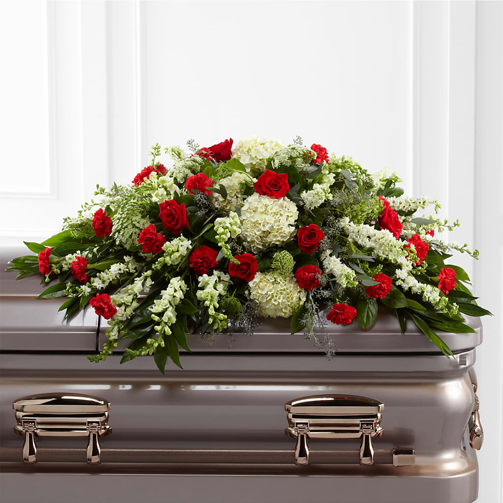 Sincerity Casket Spray – Verona Florist, Woodbridge ON