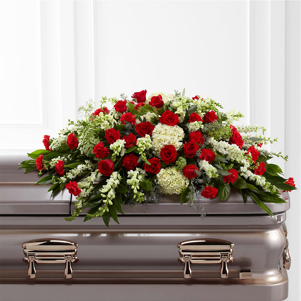 Sincerity Casket Spray – Verona Florist, Woodbridge ON