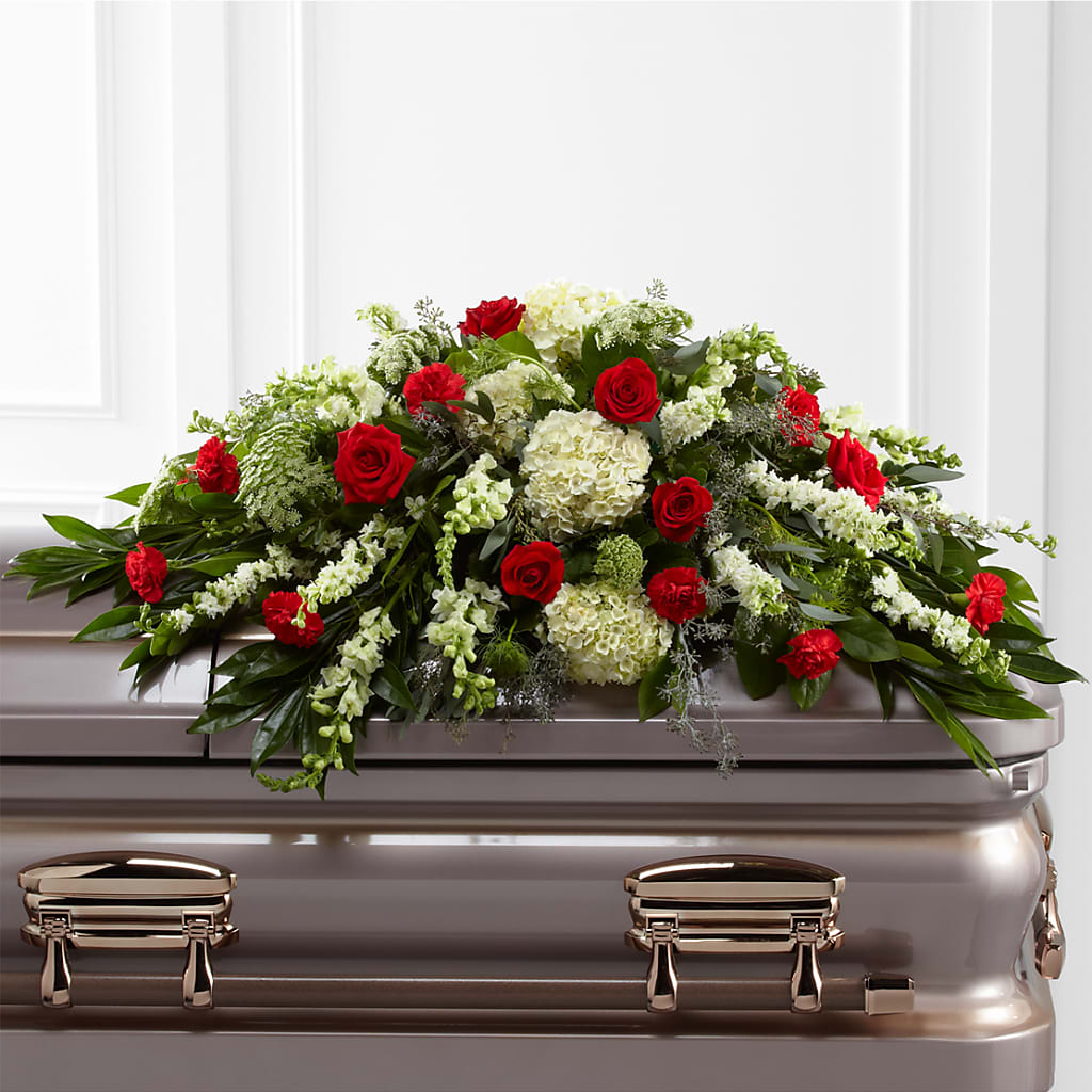 Sincerity Casket Spray – Verona Florist, Woodbridge ON
