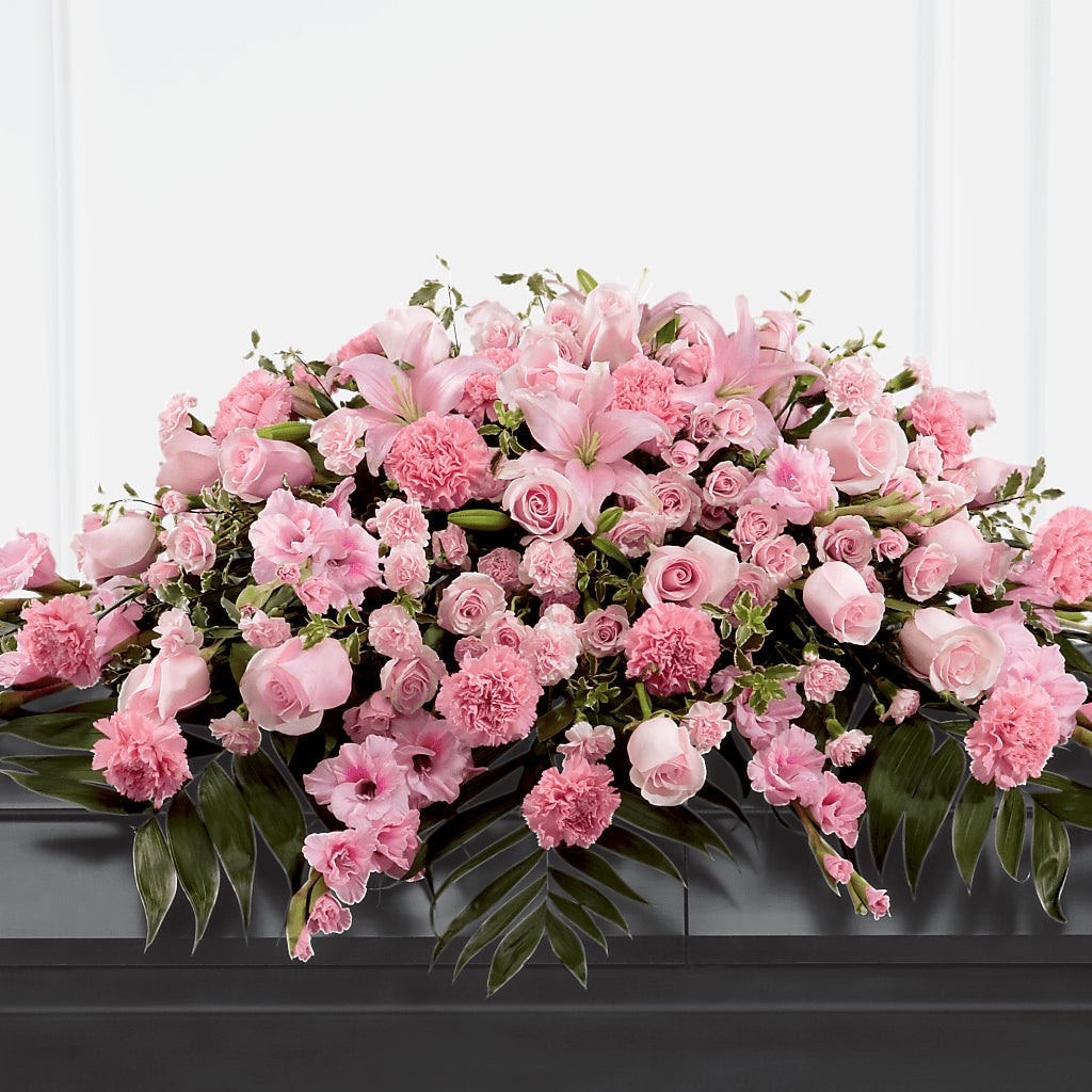 Garden of Comfort Casket Spray (Standard) – Verona Florist, Woodbridge ON