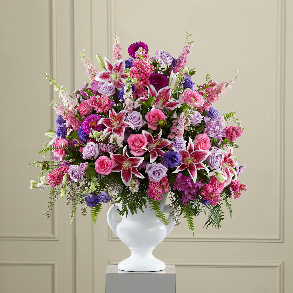 Peaceful Tribute Arrangement – Verona Florist, Woodbridge ON