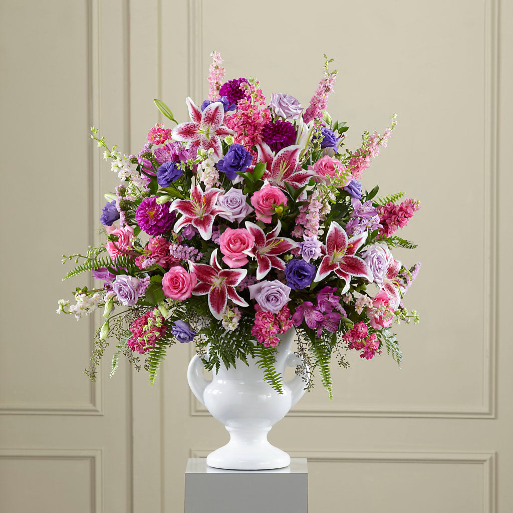Peaceful Tribute Arrangement – Verona Florist, Woodbridge ON