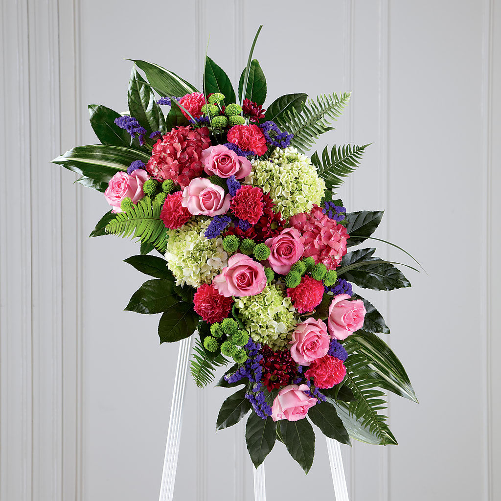 Refreshing Mix Standing Spray – Verona Florist, Woodbridge ON