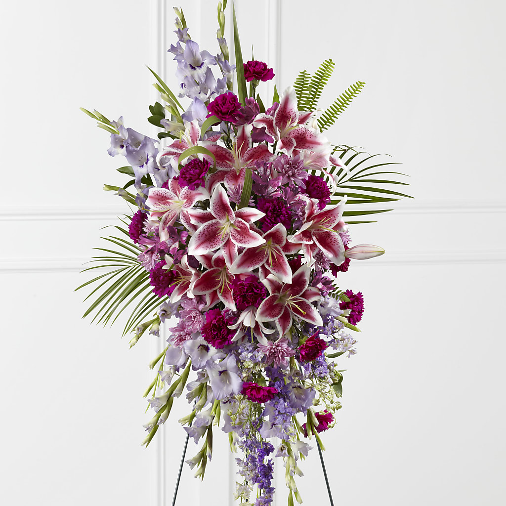 Tender Touch Standing Spray – Verona Florist, Woodbridge ON