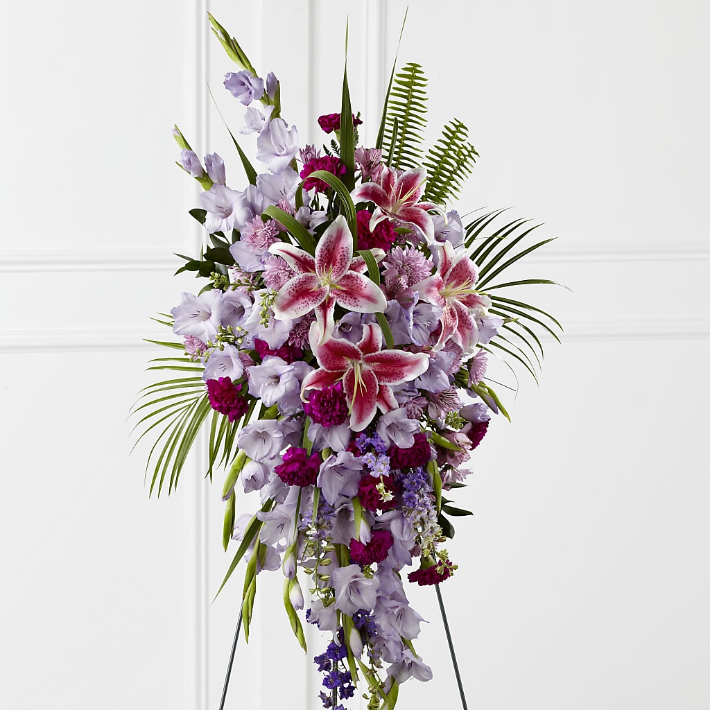 Tender Touch Standing Spray – Verona Florist, Woodbridge ON
