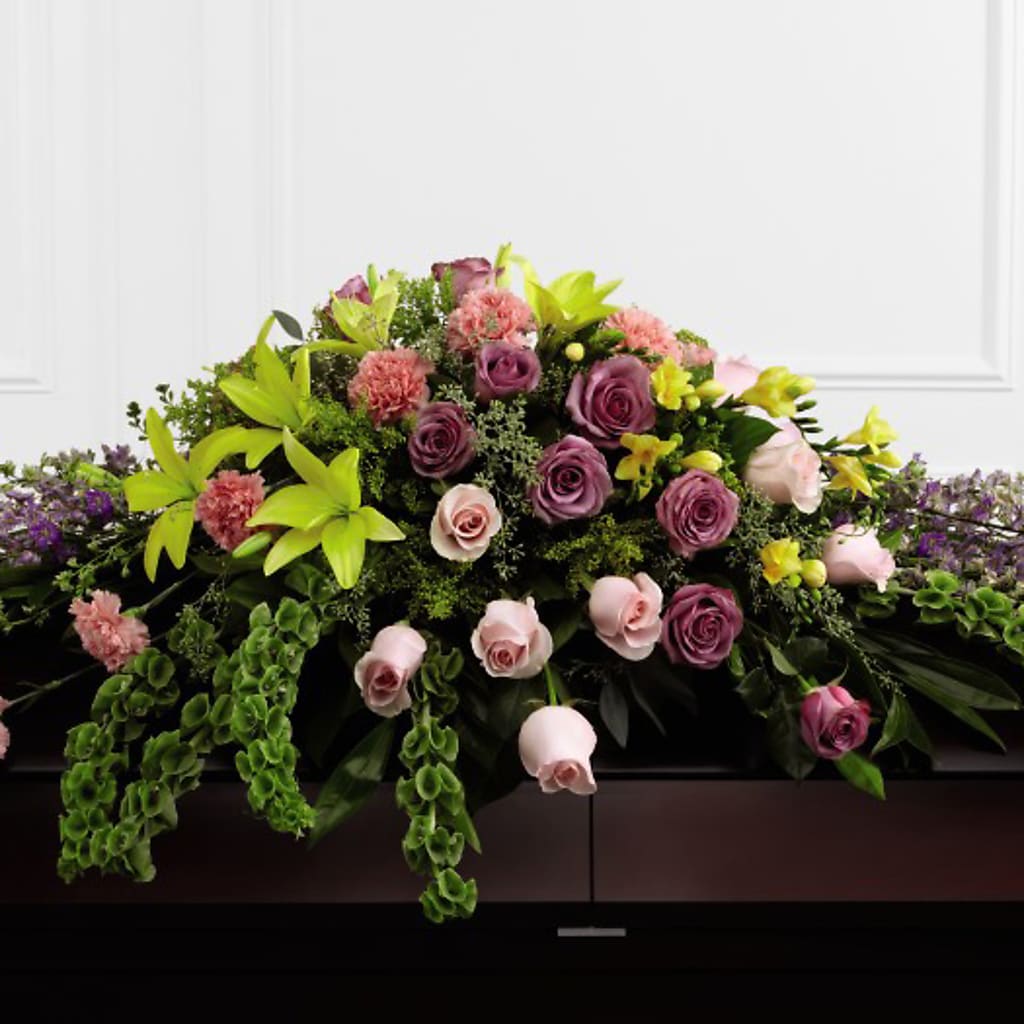 Forever Beloved Casket Spray – Verona Florist, Woodbridge ON