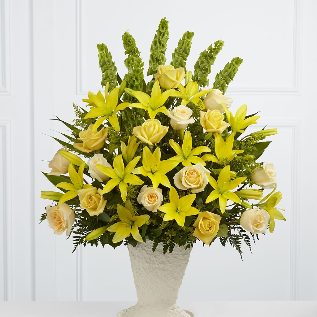 Golden Memories Arrangement – Verona Florist, Woodbridge ON