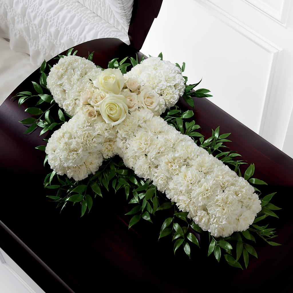 Peaceful Memories Casket Spray (Standard) – Verona Florist, Woodbridge ON