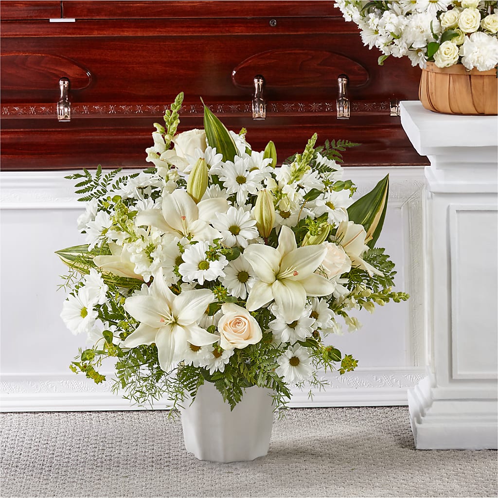 Thoughts of Tranquility Floor Basket – Verona Florist, Woodbridge ON