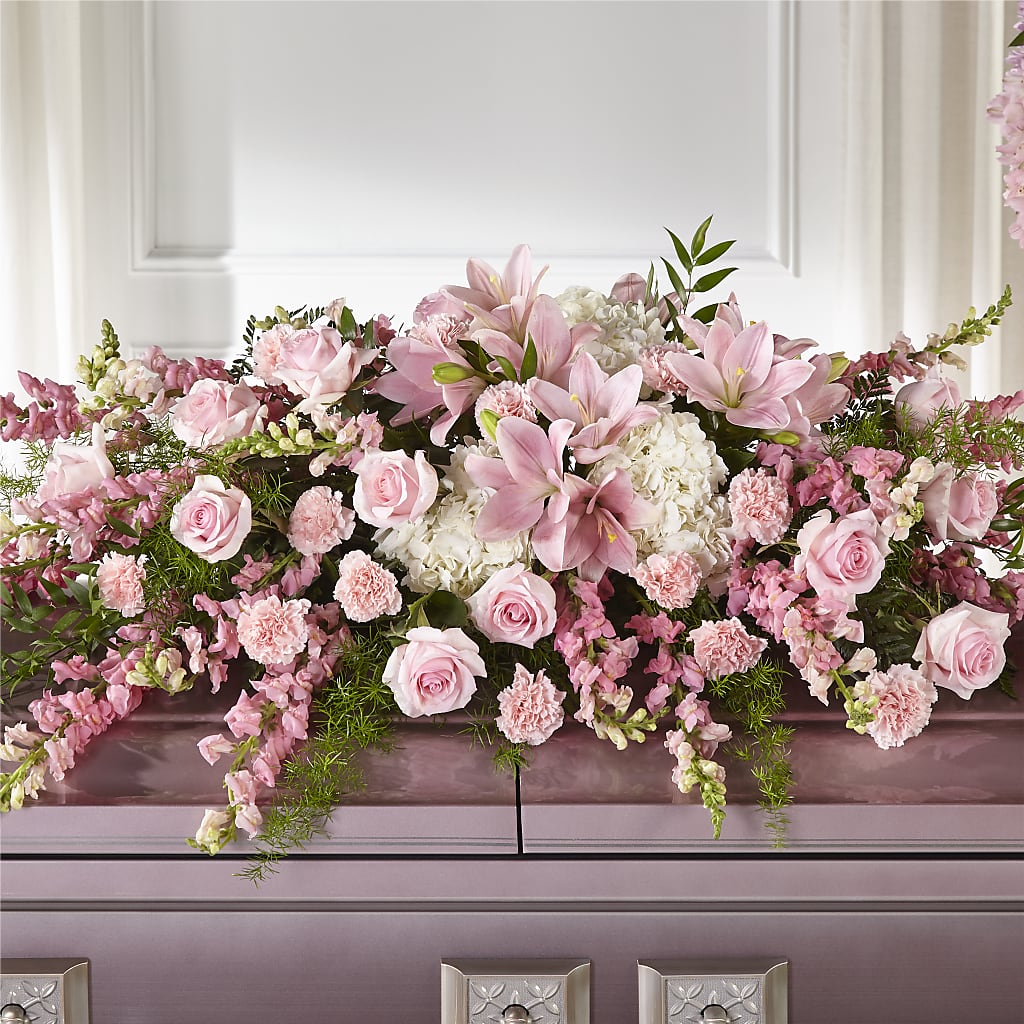 Life & Remembrance Casket Spray – Verona Florist, Woodbridge ON