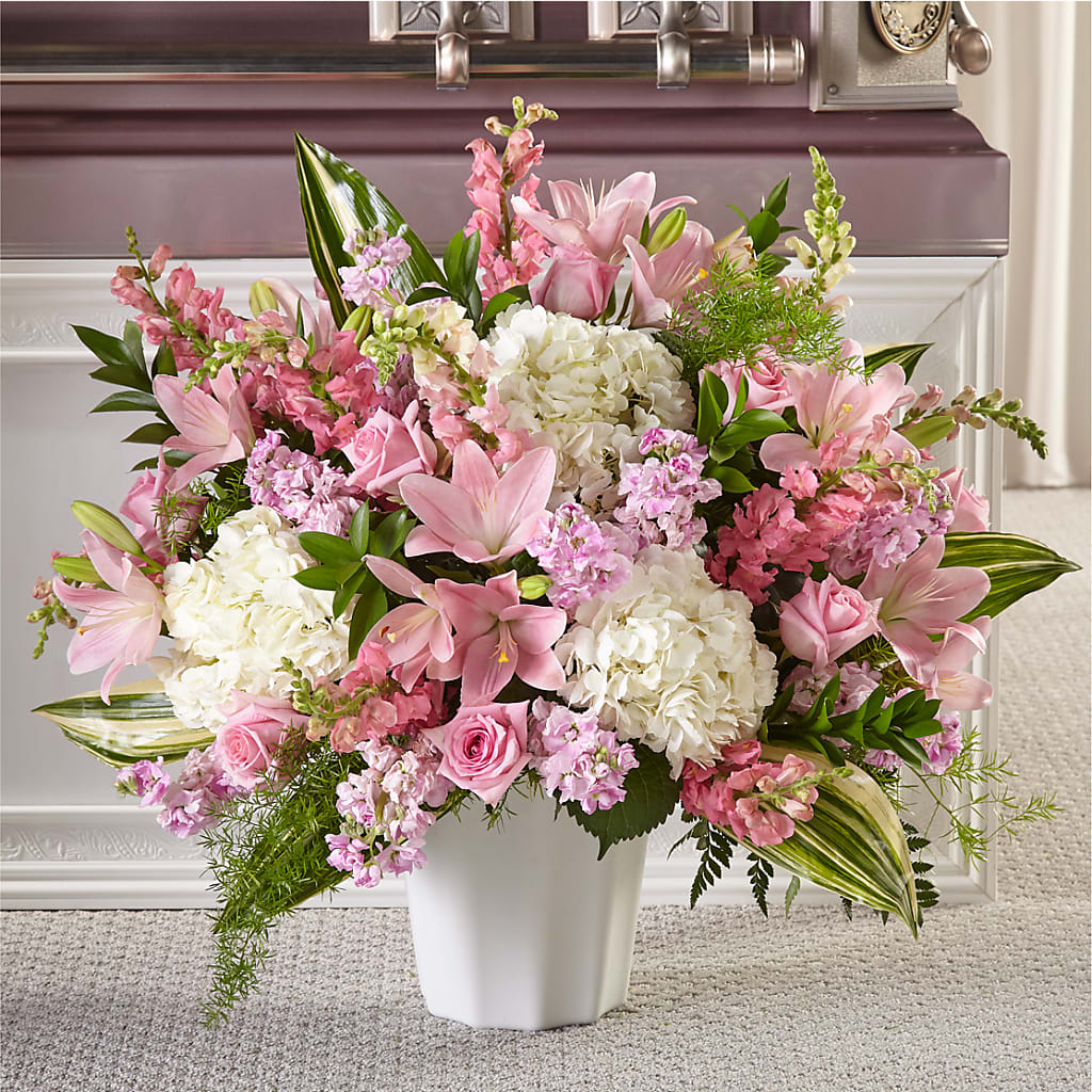 Simply Serene Floor Basket – Verona Florist, Woodbridge ON