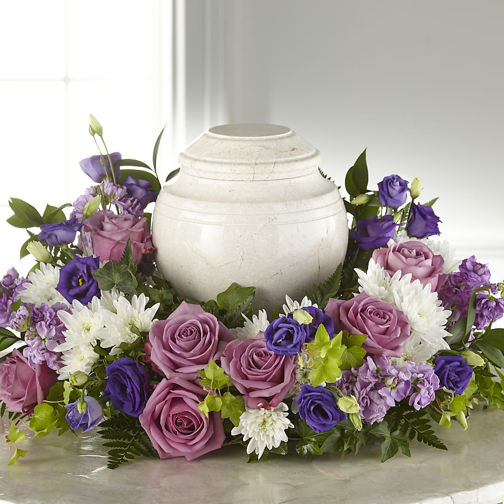 Blooming Sympathy Cremation Adornment – Verona Florist, Woodbridge ON