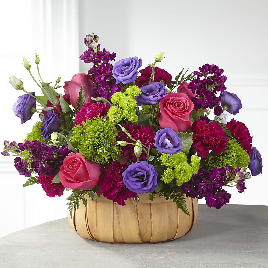 Serene Sanctuary Basket – Verona Florist, Woodbridge ON