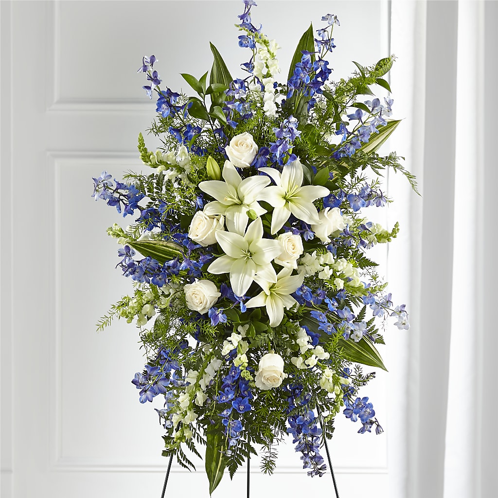Faithful Friend Standing Spray – Verona Florist, Woodbridge ON