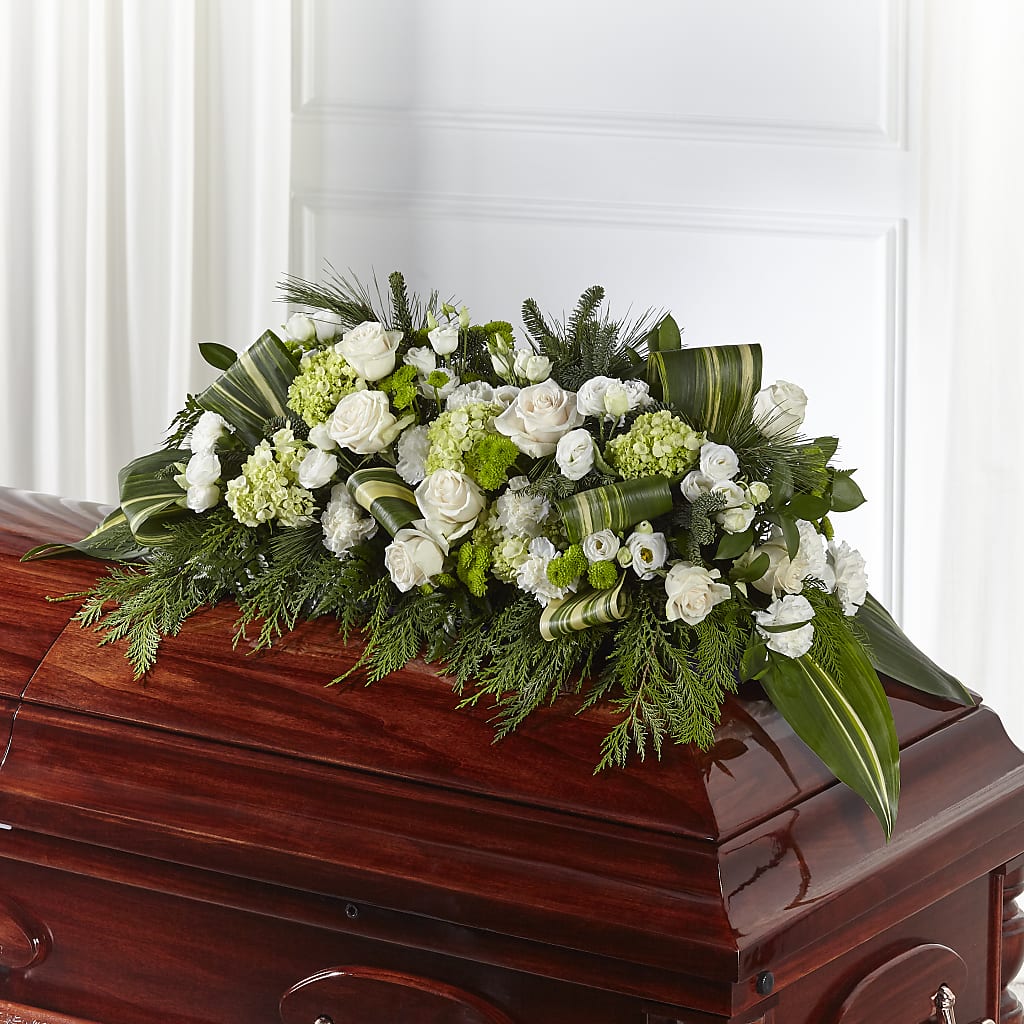 Hopeful Gesture Casket Spray – Verona Florist, Woodbridge ON