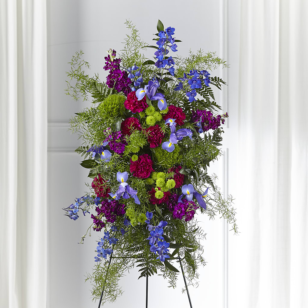 Heavenly Skies Standing Spray – Verona Florist, Woodbridge ON