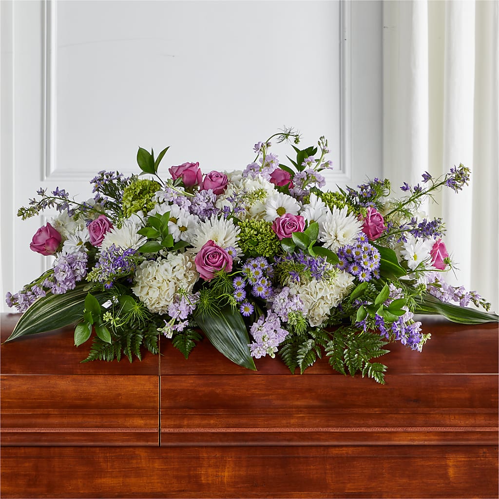 Meadows of Serenity Casket Spray – Verona Florist, Woodbridge ON