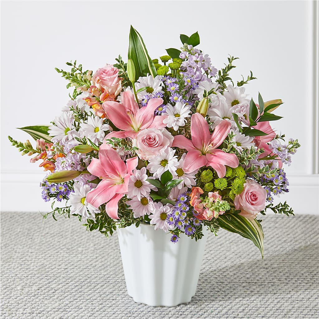 Abundant Compassion Floor Basket – Verona Florist, Woodbridge ON