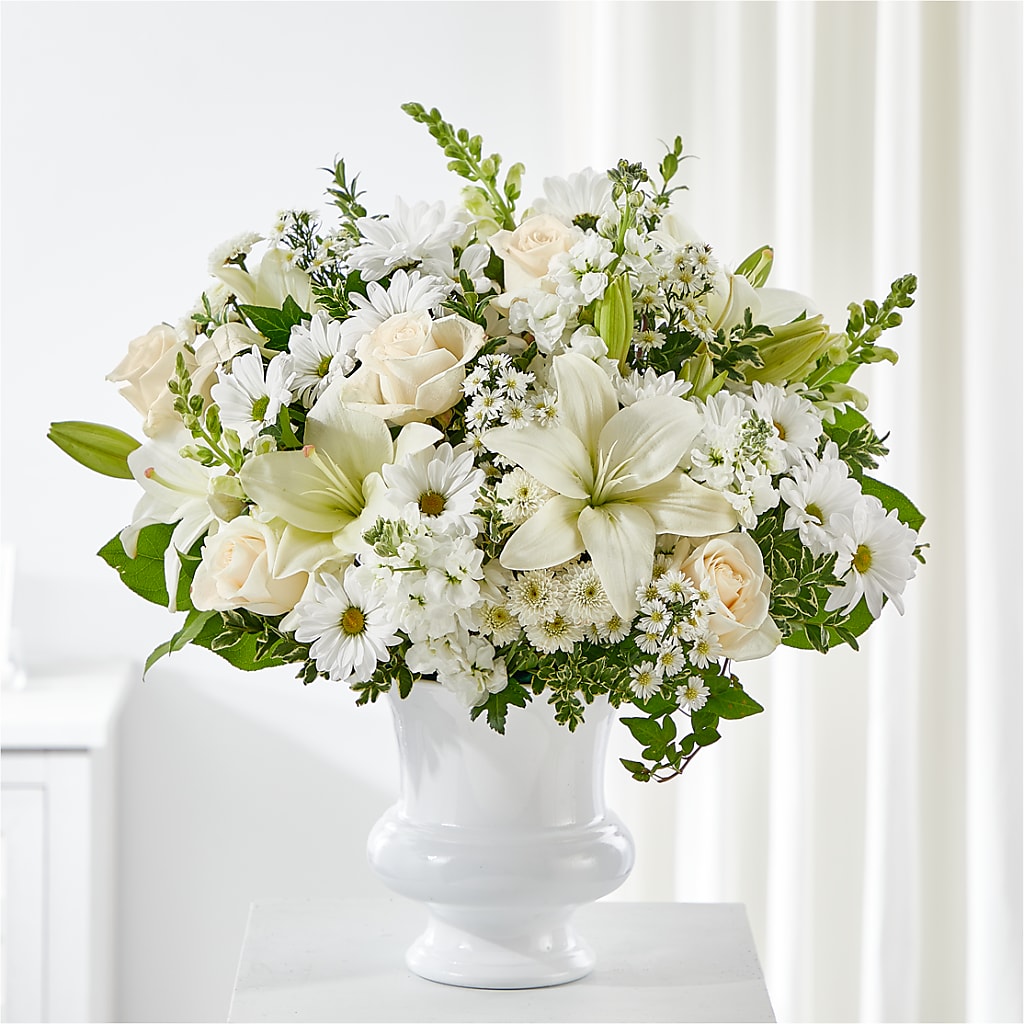 Uplifting Urn Arrangement – Verona Florist, Woodbridge ON