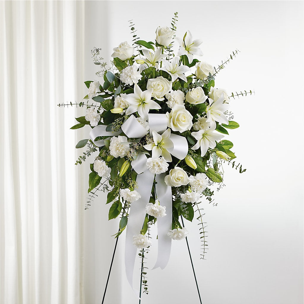 With Care Standing Spray – Verona Florist, Woodbridge ON