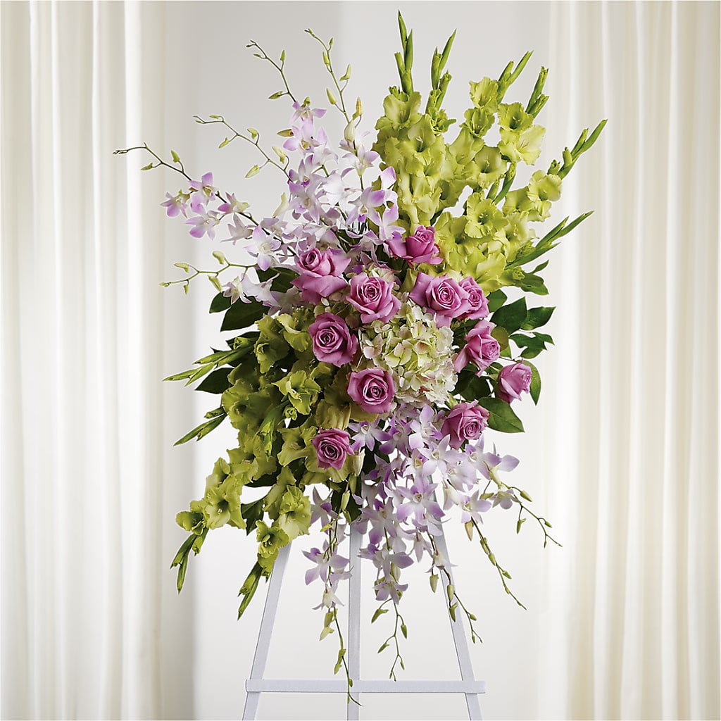 Lasting Legacy Standing Spray – Verona Florist, Woodbridge ON