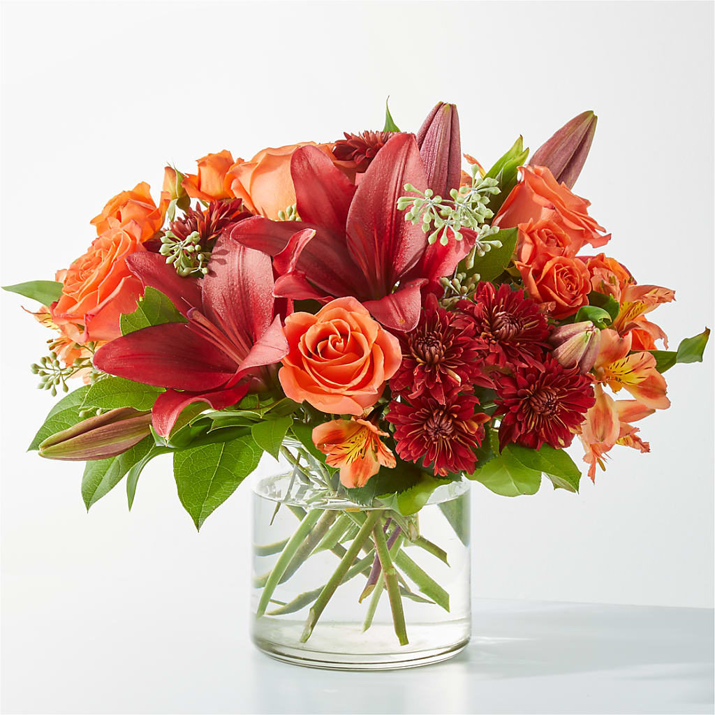 Crimson Leaves Bouquet – Verona Florist, Woodbridge ON