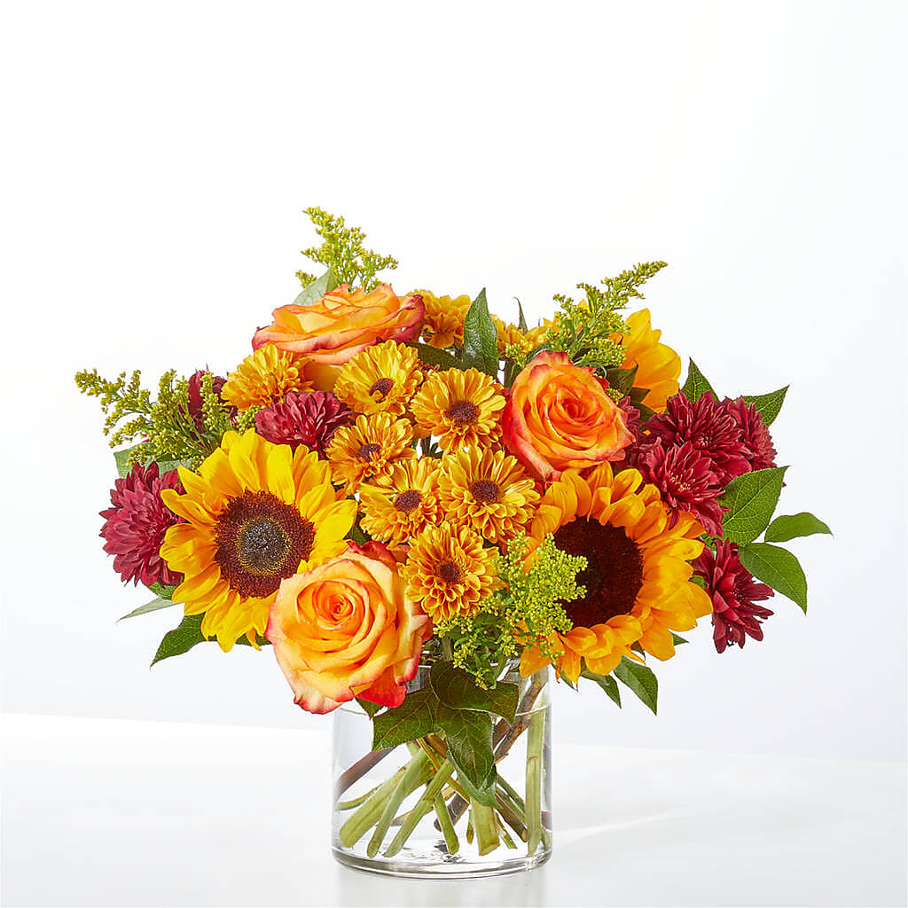Flannel Scarf Bouquet – Verona Florist, Woodbridge ON