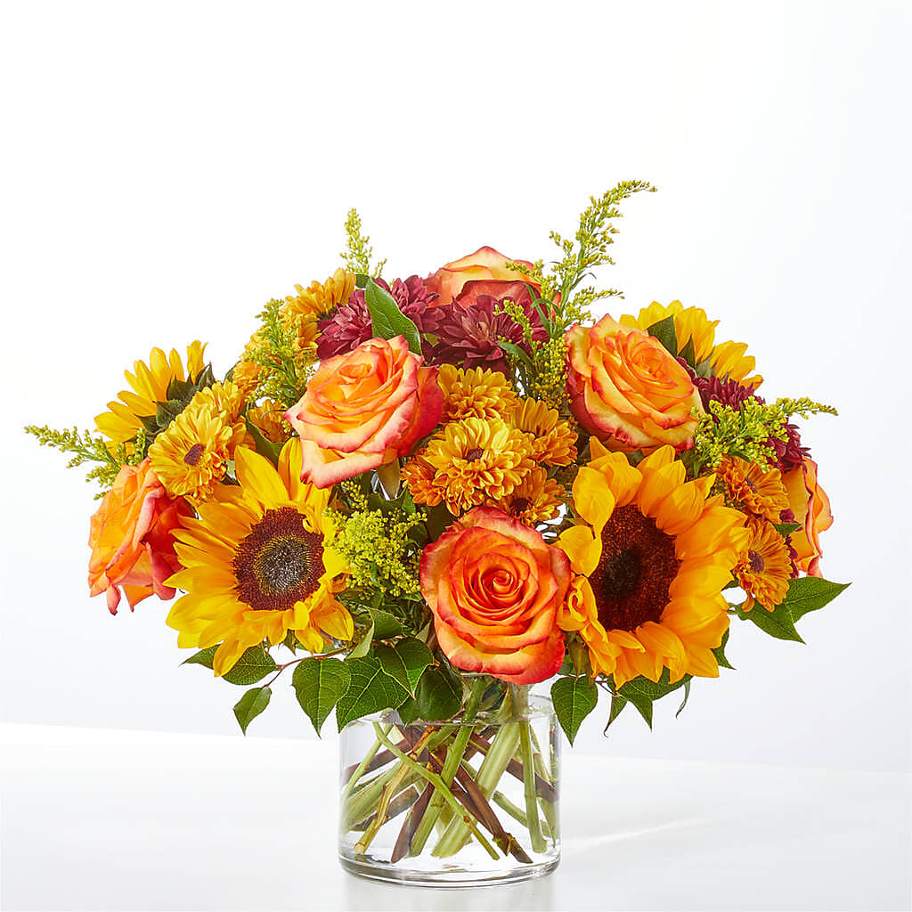Flannel Scarf Bouquet – Verona Florist, Woodbridge ON