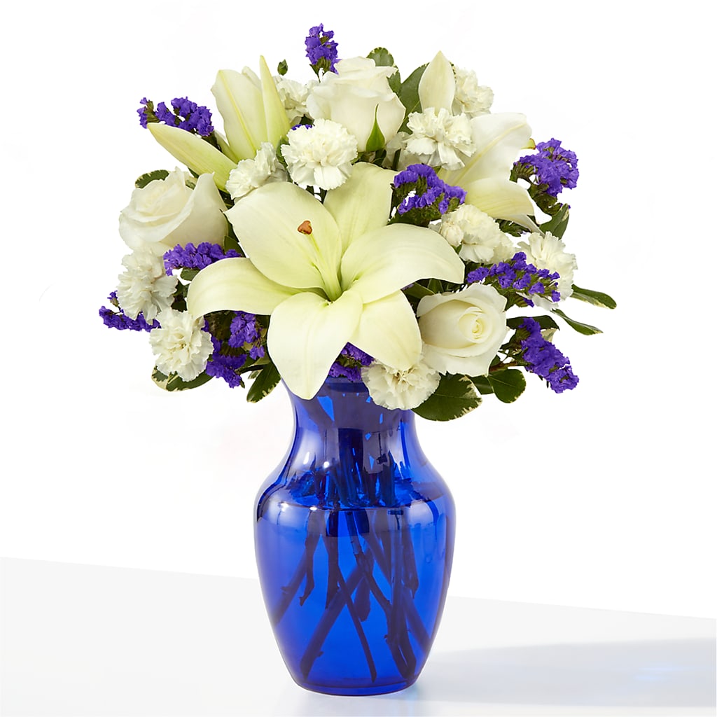 Sapphire Rush Bouquet – Verona Florist, Woodbridge ON