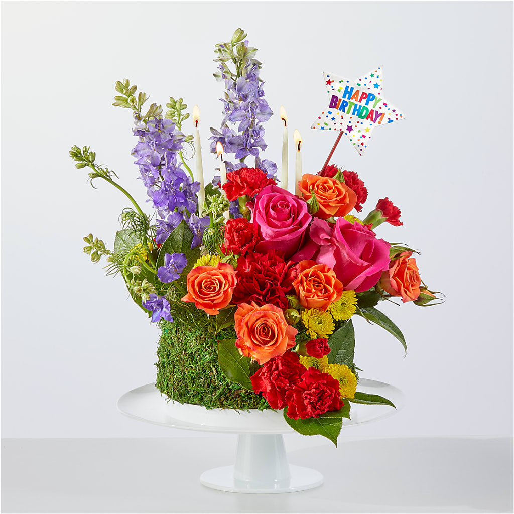 Best Year Yet Floral Cake – Verona Florist, Woodbridge ON