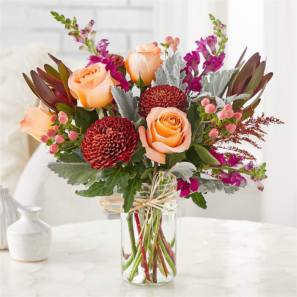 Moody Hues Bouquet – Verona Florist, Woodbridge ON