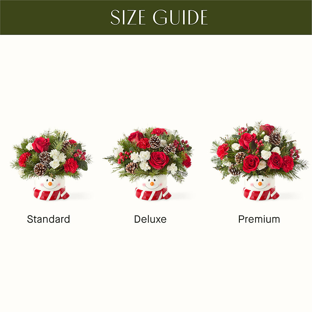 Jolly Snowman Bouquet –  Verona Florist, Woodbridge ON