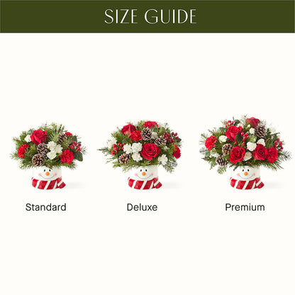 Jolly Snowman Bouquet –  Verona Florist, Woodbridge ON