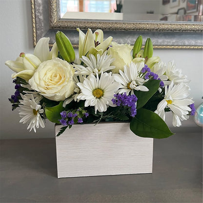 Beyond Blue Box Bouquet –  Verona Florist, Woodbridge ON