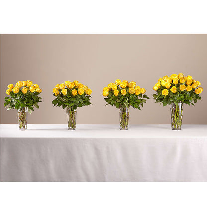 Long Stem Yellow Rose Bouquet –  Verona Florist, Woodbridge ON
