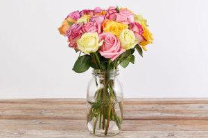 Rose Garden Vase Bouquet