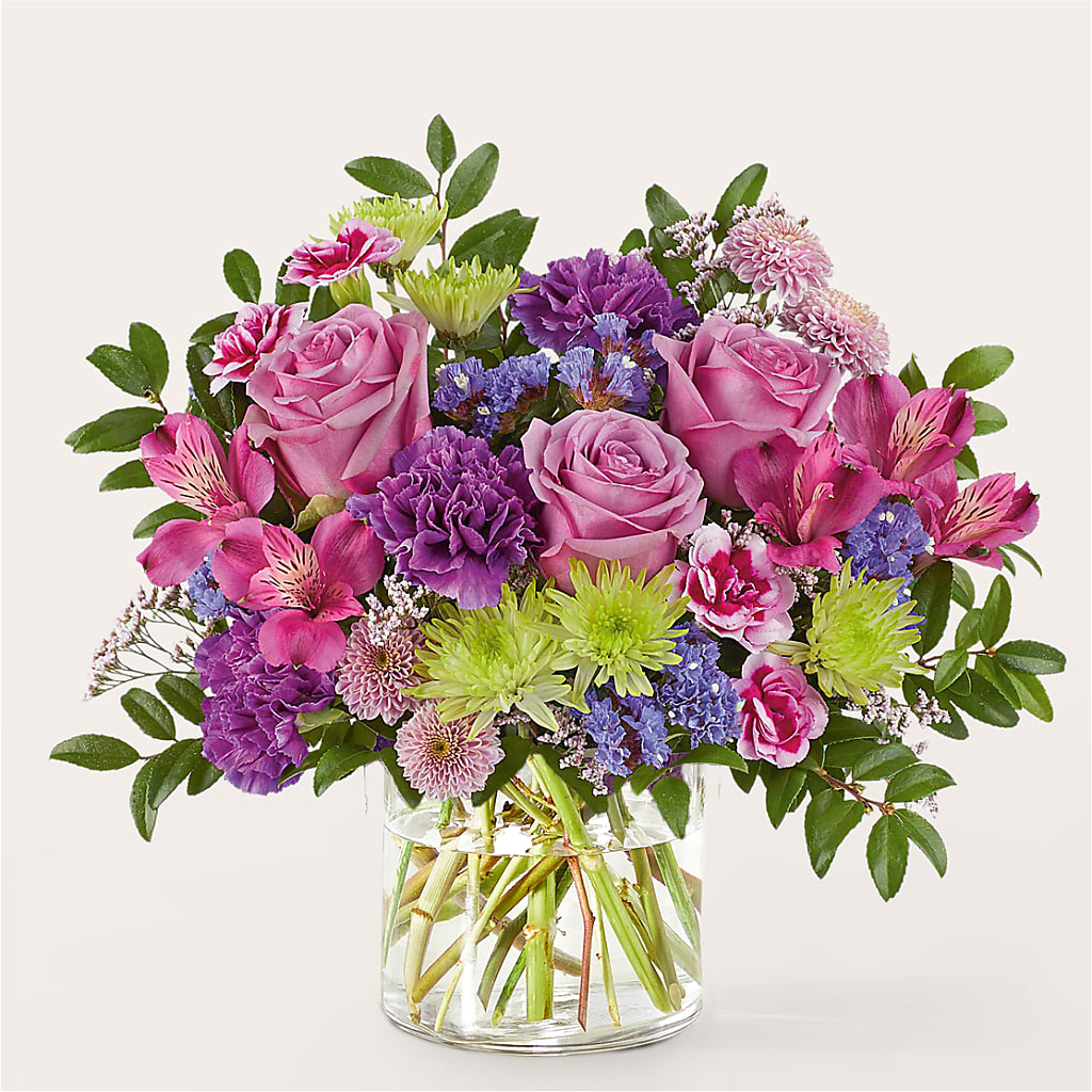 Glass Half Full Bouquet –  Verona Florist, Woodbridge ON