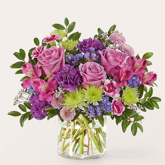 Glass Half Full Bouquet –  Verona Florist, Woodbridge ON