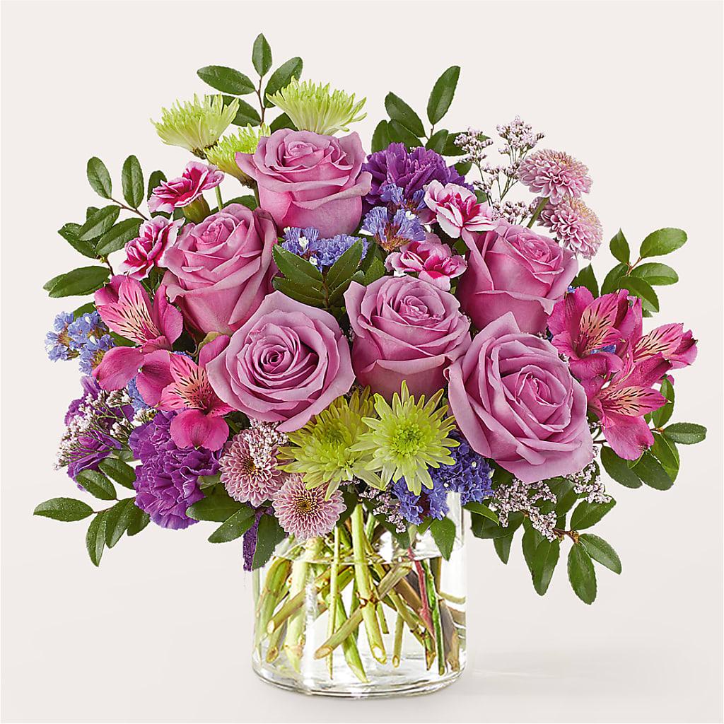 Glass Half Full Bouquet –  Verona Florist, Woodbridge ON