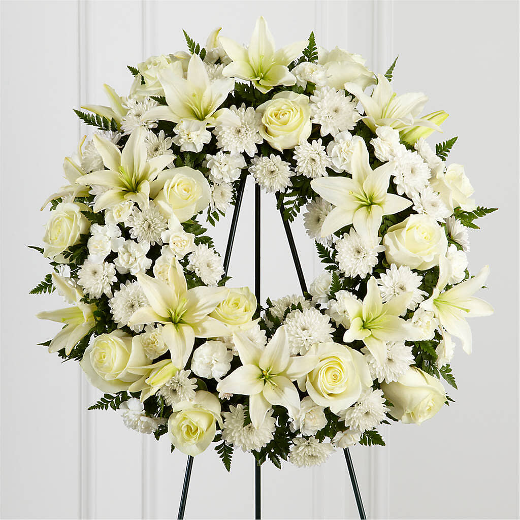 Treasured Tribute Wreath –  Verona Florist, Woodbridge ON